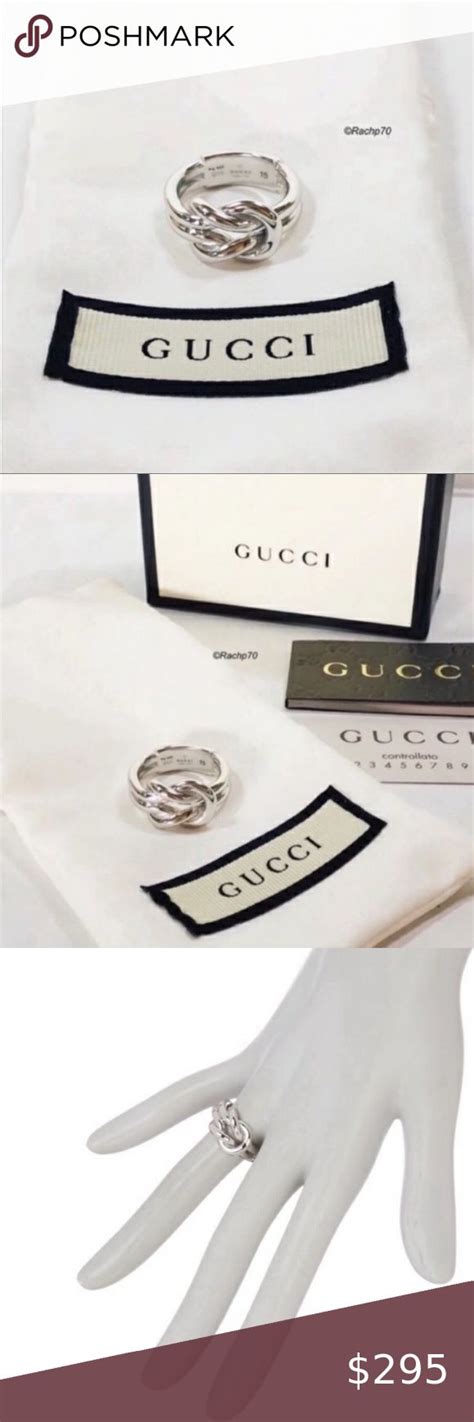 gucci grande knot ring